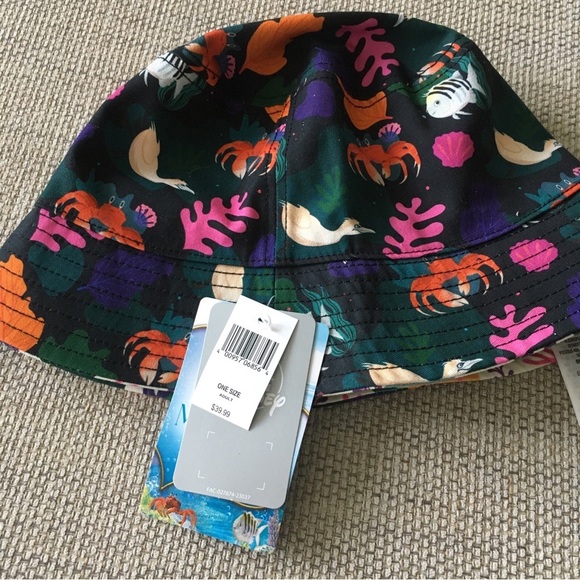 Disney Little Mermaid Bucket Hat adult Size - Picture 2 of 4
